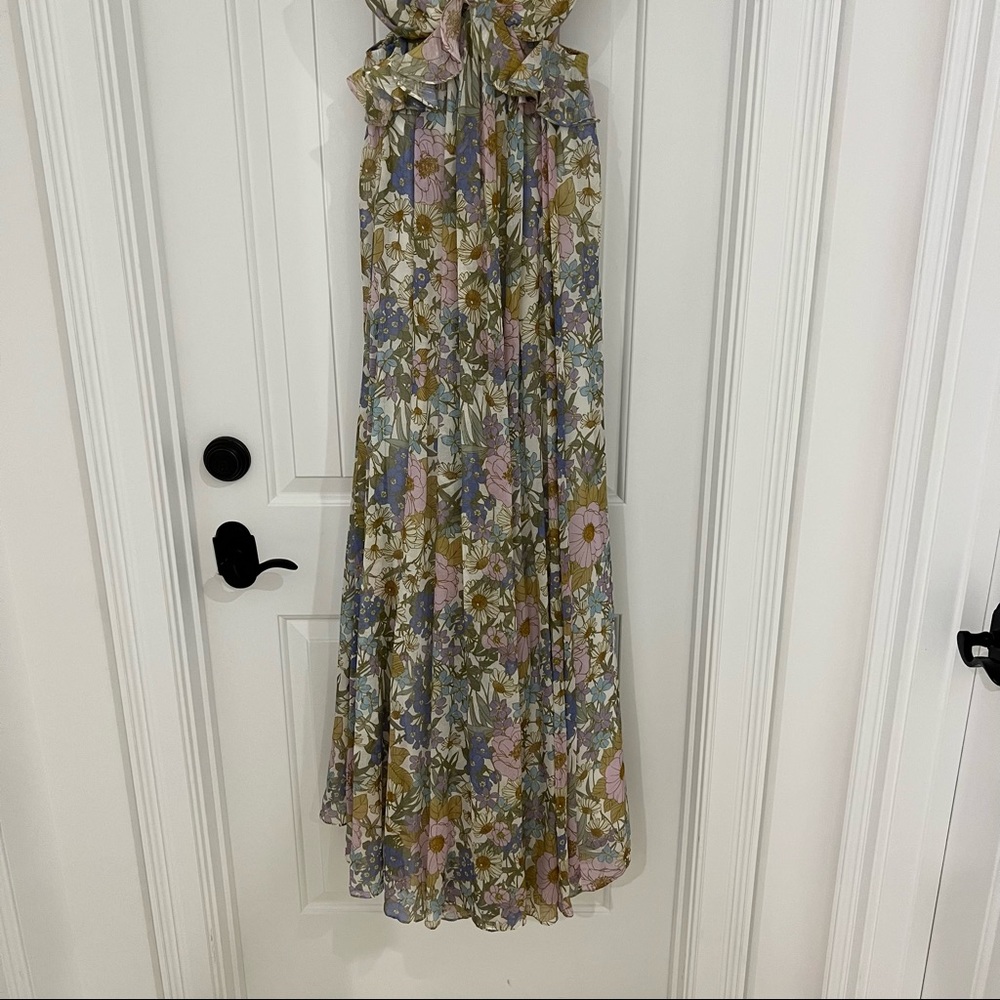 Floral Ruffle Maxi Dress - Picture 8 of 16